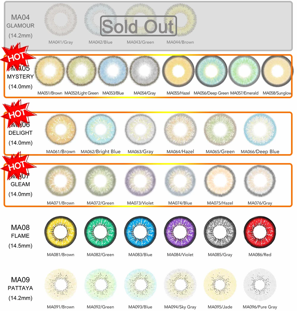 Цветные контактные линзы ed оптовая продажа цветные покупка дешевые контакты