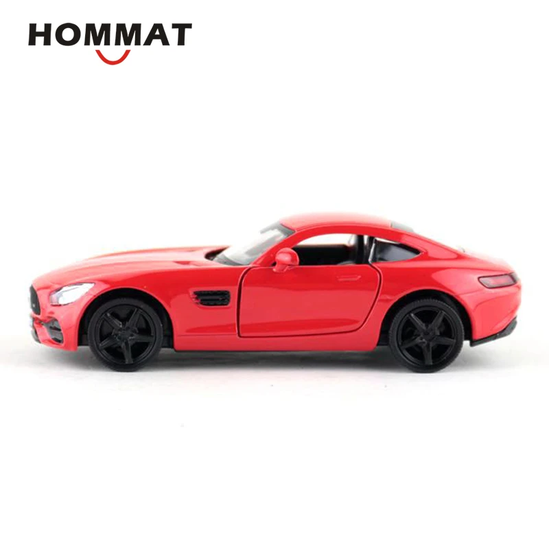 HOMMAT масштаб 1:36 AMG GTS спортивная модель автомобиля игрушка из сплава металла литая