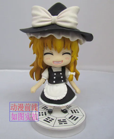 Экшн фигурка TouHou Project Kirisame Marisa PVC 10 см трансплантация лица Коллекционная модель
