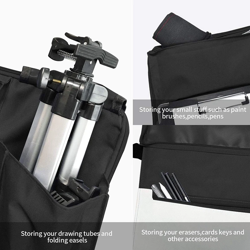 Портфолио художника рюкзак сумка водонепроницаемый художественный чемодан на