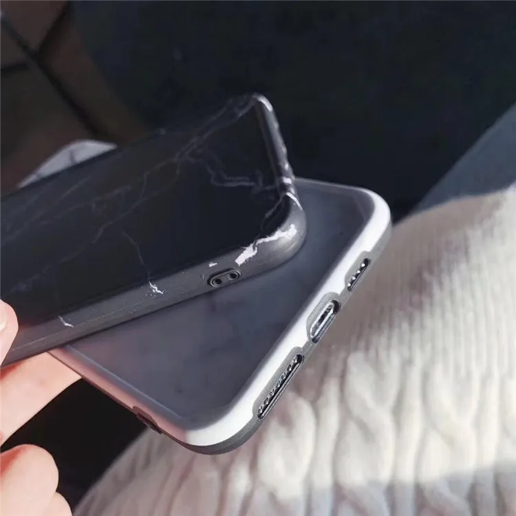 

Simple Marble Mobile Phone Shell Shatter-Resistant Mobile Phone Protective Sleeve iPhone XR Case iPhone 11 Case Phone Case