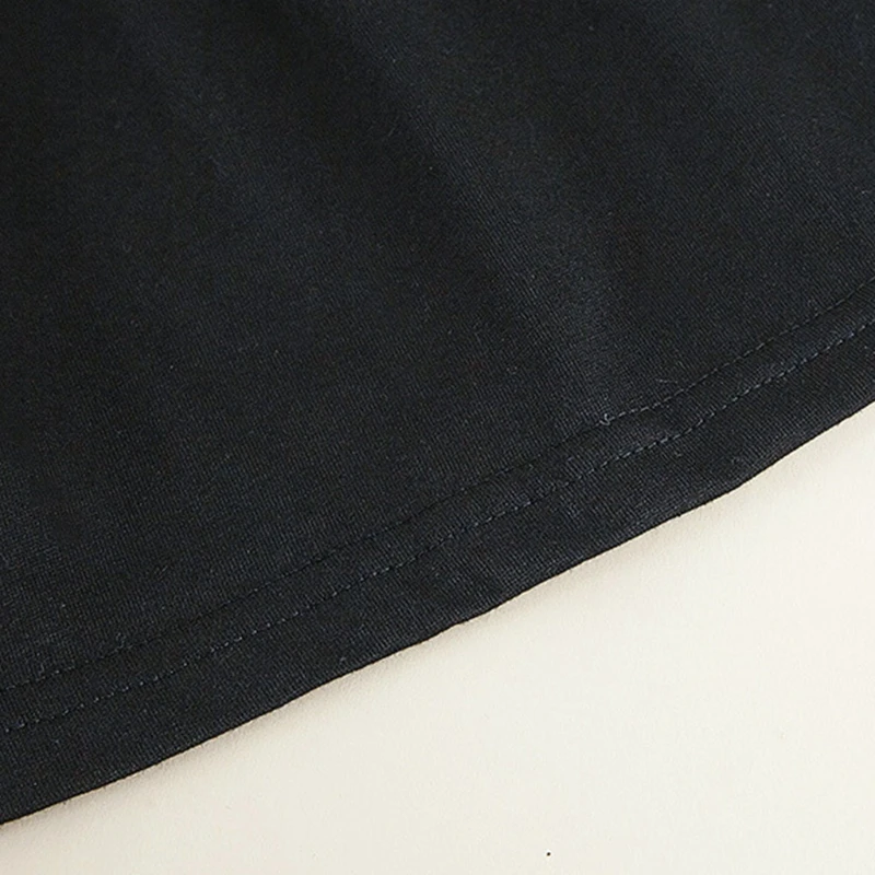 

Sweater Layering False Hem Flared Fake Top Tower Sweep Half-Length Mini Skirt N0HE