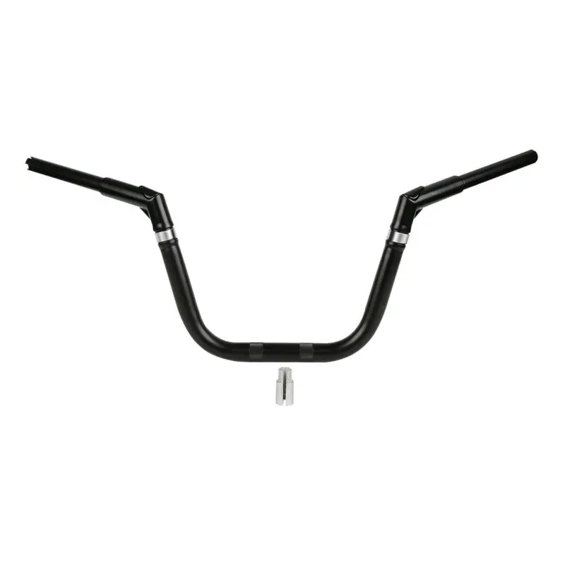 Черный 10 &quotRise 1-1/4" Руль для Harley FLSTC FLSTF FLSTFB FXST FXSTD 2000-17 Heritage Softail Fat Boy Night Train Switchback |