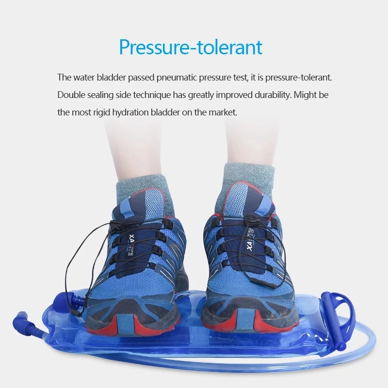 AONIJIE Soft Flask Water Bottle Bladder Folding Collapsible Water Bags TPU Free Running Hydration Pack Waist Bags SD09/10 500ml