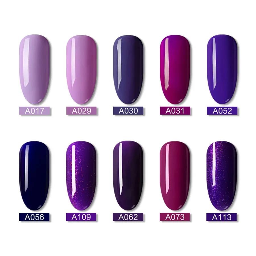 Allnewelook отмачиваемый Гель лак УФ гель для ногтей светодиодный полигель 120 цветов
