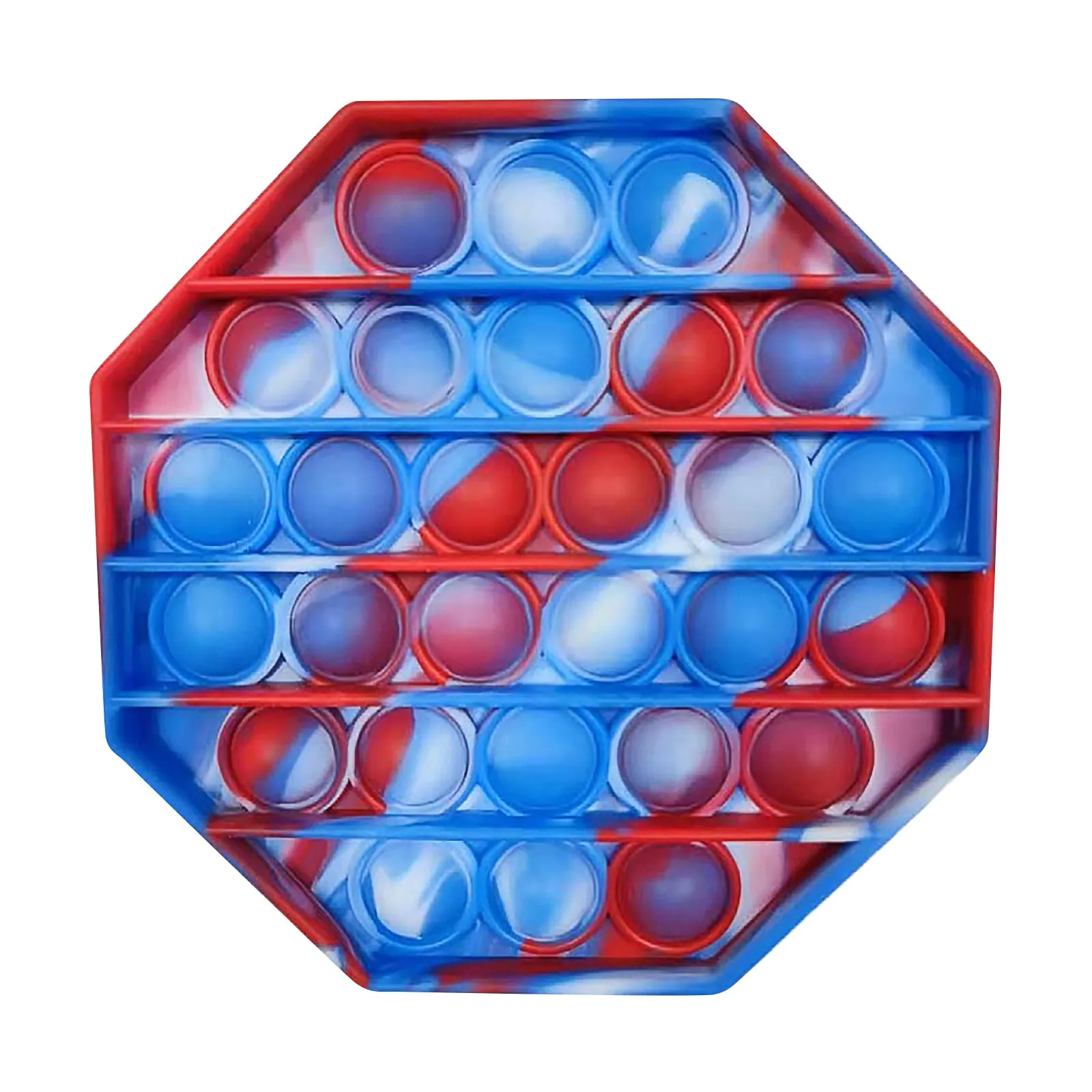 

Push Bubble Sensory PopIt Fidget Toy Box Squishy Figet Stress Reliever Toys Adult Child Funny Anti-Stress Popit Reliver Poppit