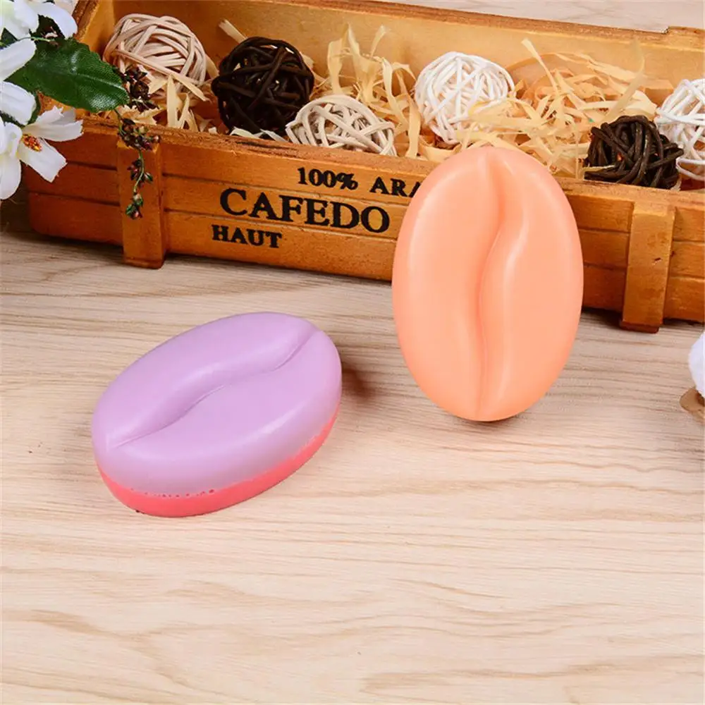 12 полостей 3D в виде кофейных зерен силиконовая форма для мыла ручной работы DIY |