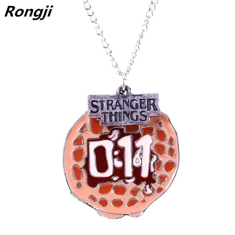 Новая мода очень странные дела колье с подвесками одиннадцать вафли кулон 011