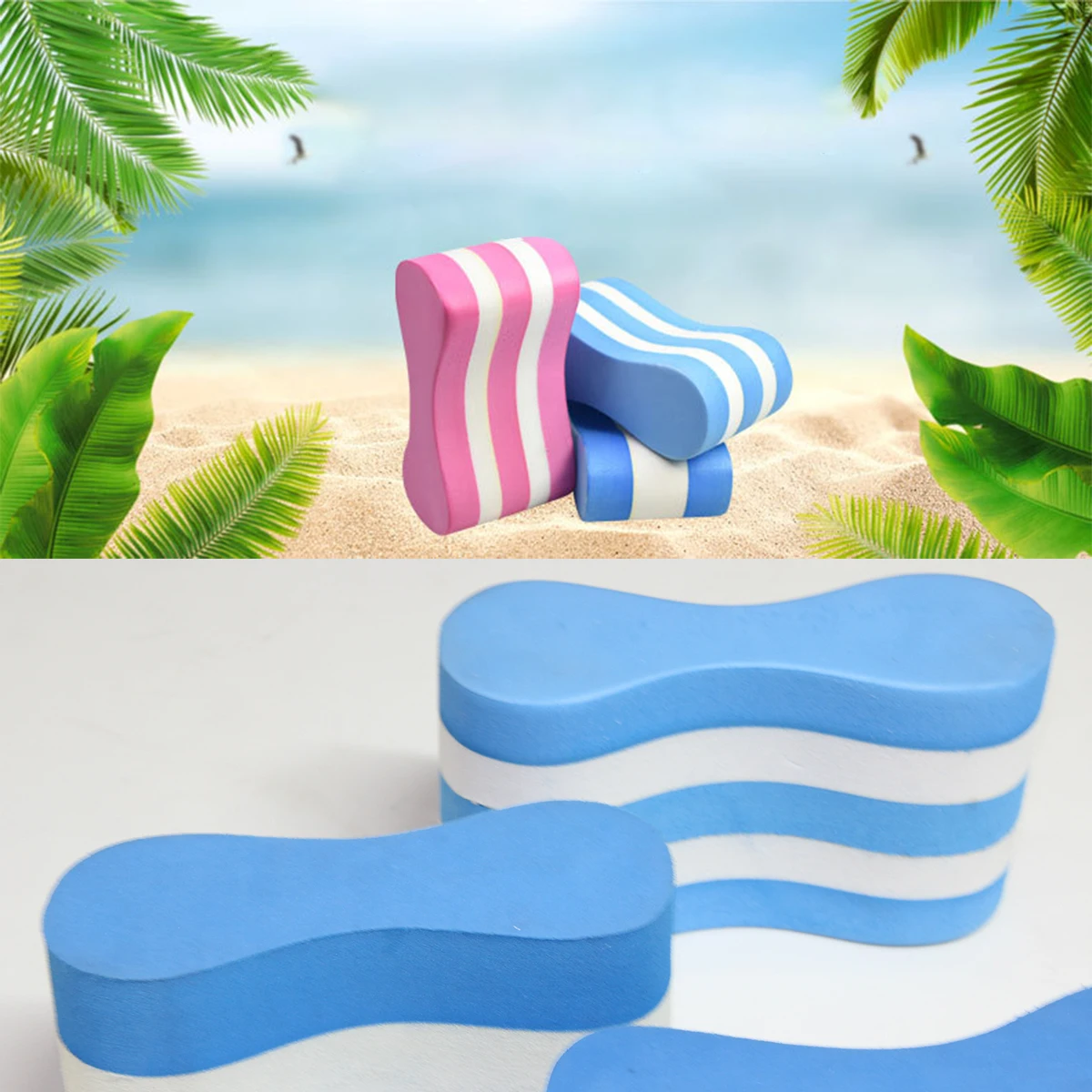 

Swim Training Aid Foam Pull Buoy Swimming Float Kickboard Kids Adults Pool Safety Aid Tool for Adults Children Beginners