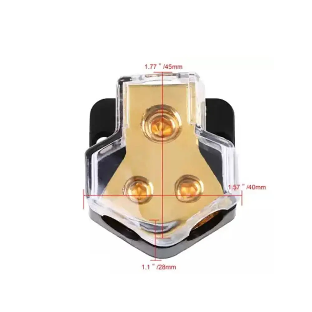 Разветвитель для разветвителя автомобиля 1 в 2 Out / 3 y образная прозрачная оболочка