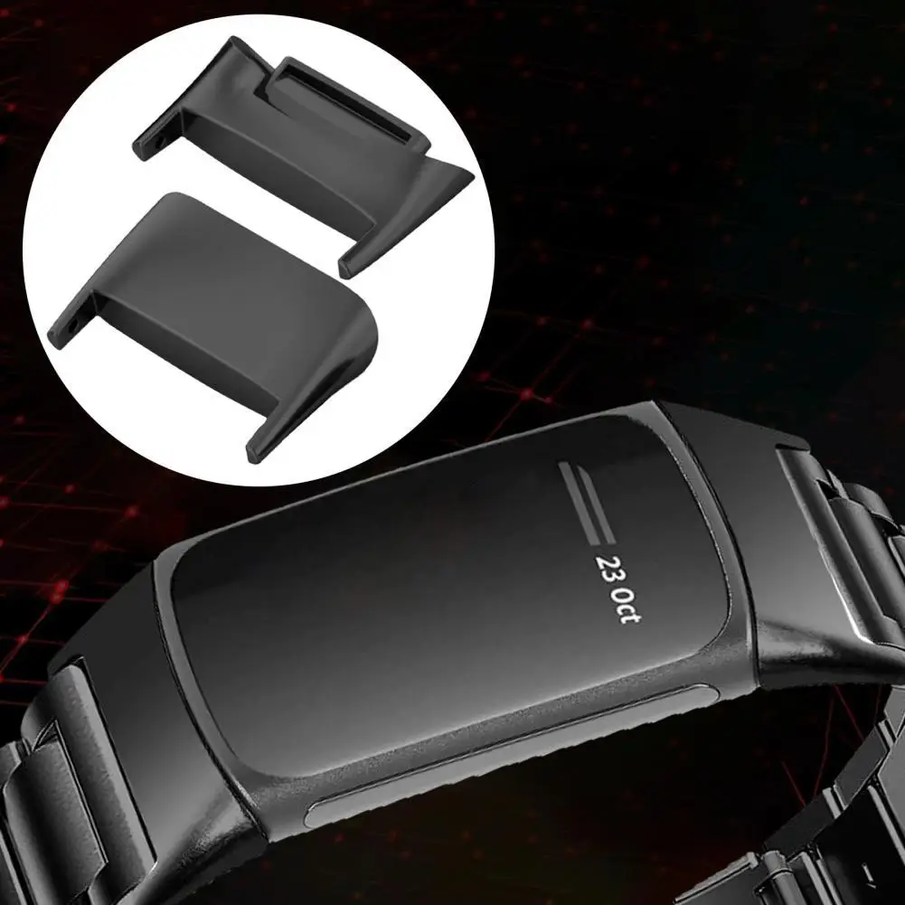 

Practical Indeformable Stainless Steel Watch Strap Connector Clasp Watch Strap Adapter Watch Strap Connector 1 Pair