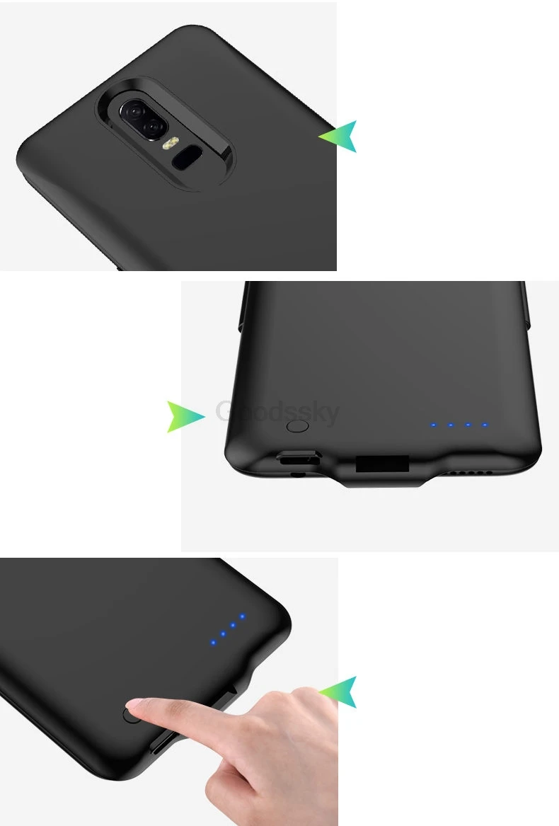 Чехол на заднюю панель с зажимом для Xiaomi PocoPhone F1, внешний аккумулятор, запасная крышка для зарядки PocoPhone F1, чехол для зарядного устройства, Funda