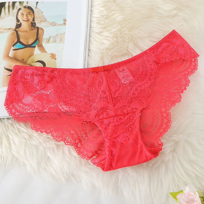 

Женские кружевные удобные простые хлопковые трусы с промежностью, удобные мягкие дышащие трусы, трусы A19246
