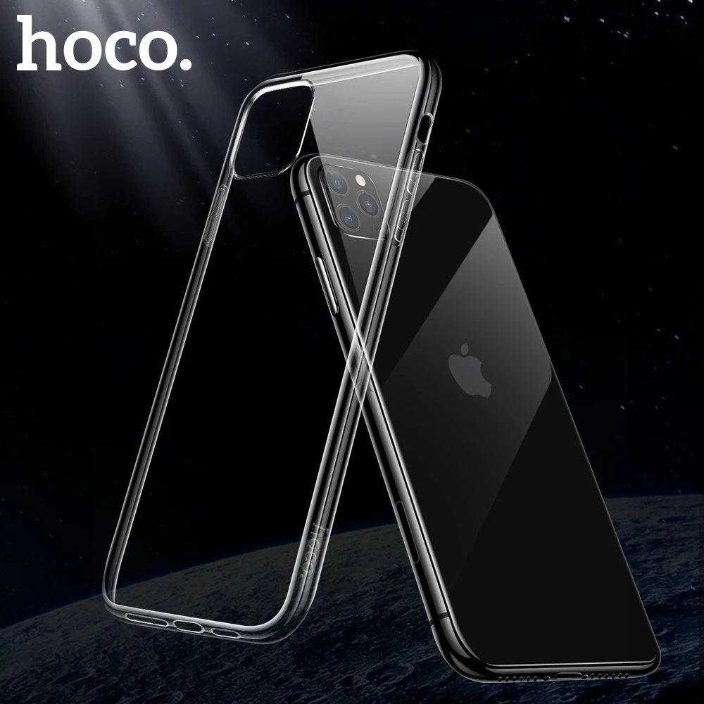 Оригинальный прозрачный мягкий чехол HOCO из ТПУ для iPhone 11 Pro защитный ультратонкая