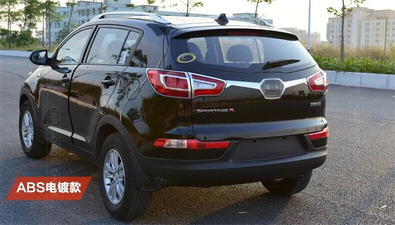 Car Accessory Car-Styling Rear Tail Trunk Door Sill Wear Plate for Kia Sportage R 2011 2012 2013 2014 2015 2016 Abs Chrome | Автомобили и