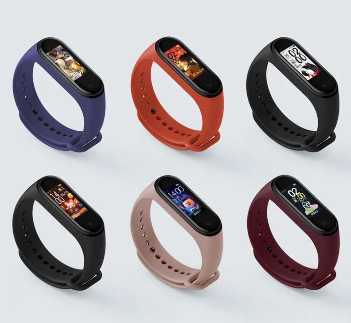 Оригинальный Смарт браслет Xiaomi Mi Band 4 Bluetooth 5 0 пульсометр фитнес трекер band экран