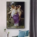 Картина маслом на холсте с изображением песен весны, постеры и принты, классические настенные картины для гостиной, домашний декор