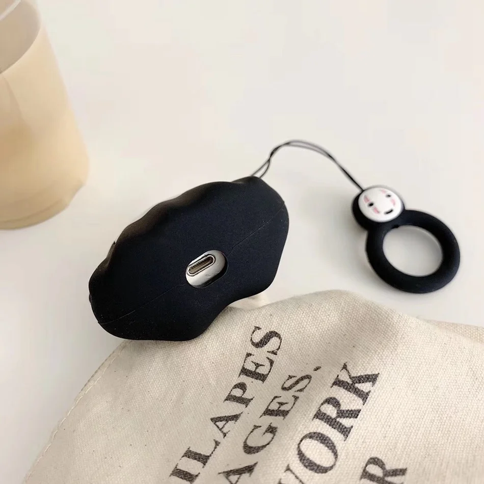 For AirPods Case Cute Cartoon Rabbit Pig Dog Earphone Cover For Airpods 2/i10/i11 Christmas Soft Protect Coque with Keychian
