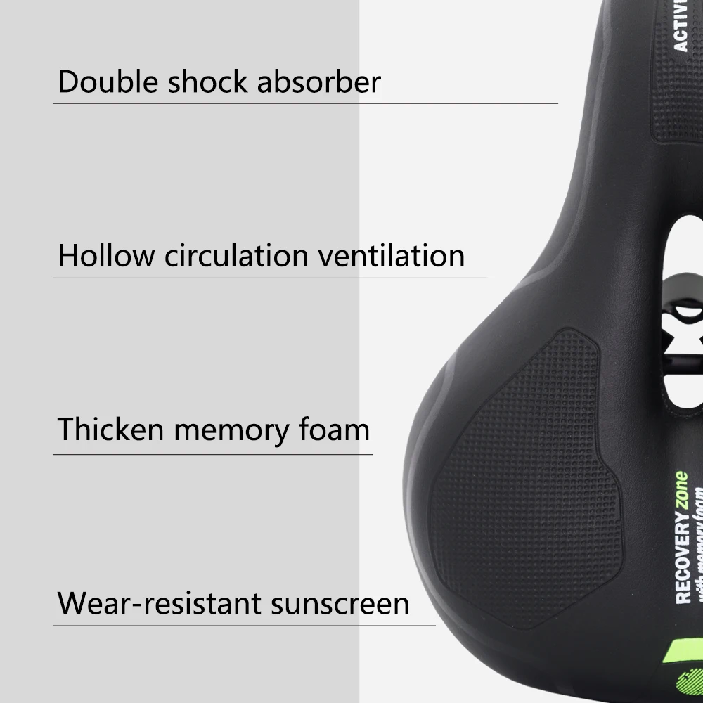 Седло Велосипедное ThinkRider для мужчин и женщин утолщенное ажурное дышащее удобное