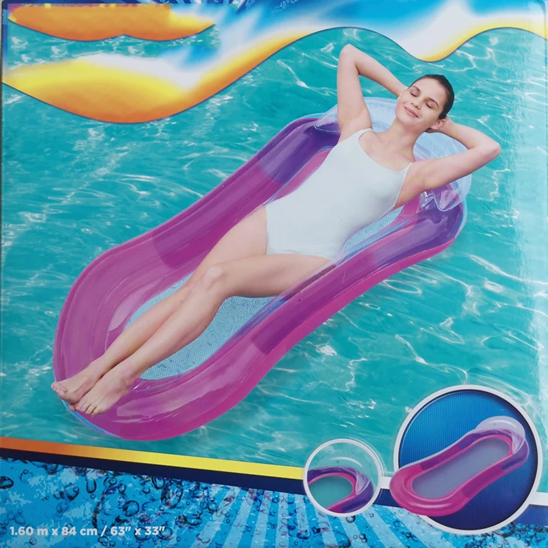 Складной плавающий водный гамак подвижные игрушки Надувное плавающее кресло