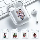 Прозрачный чехол из ТПУ для Airpods 3, чехол для девочек, мальчиков, малышей, женщин, мам, чехол для Apple Airpod 1, 2, 3, аксессуары для наушников, чехол, милый мультяшный
