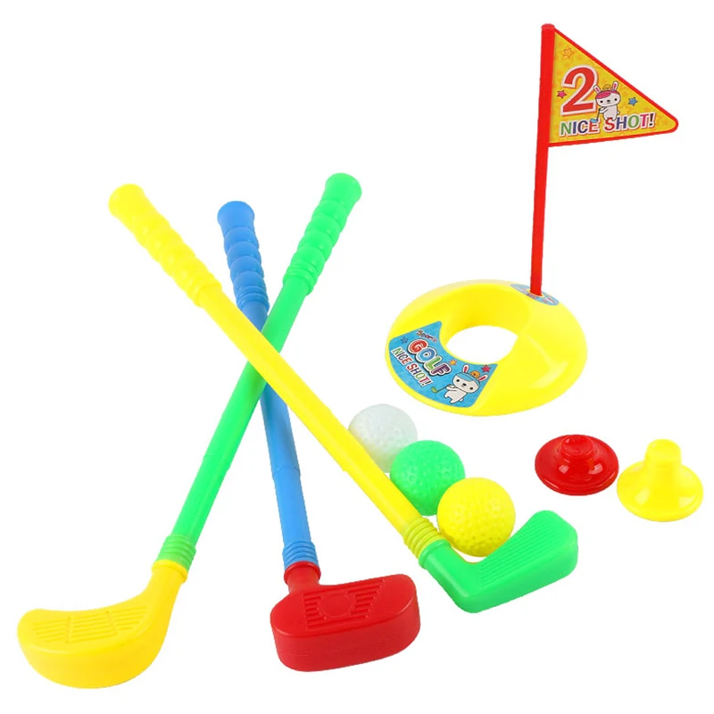 

Kids Golf Putter Set Plastic Mini Putter Golf Club Toy Child Outdoors Funny Sports Game