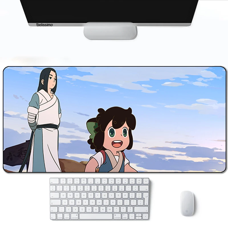 

Keyboard Pad Manga Mouse The Legend Of Luoxiaohei Extended White Hot Laptop Kawaii Gamers Accessories Desk Mause Varmilo Mats