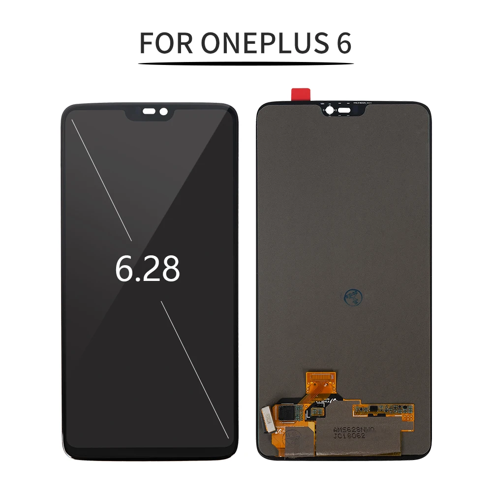 Оригинальный ЖК дисплей AMOLED 6 28 дюйма для Oneplus дигитайзер сенсорного экрана OnePlus