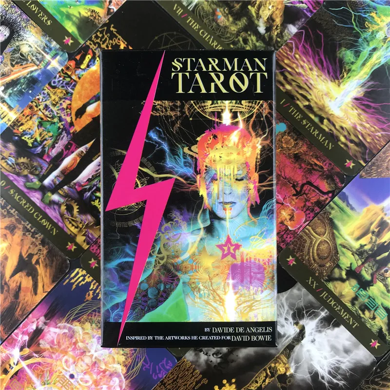 Набор карт Starman Tarot вдохновленный Дэвидом Боуи Таро поможет вам связаться с духом