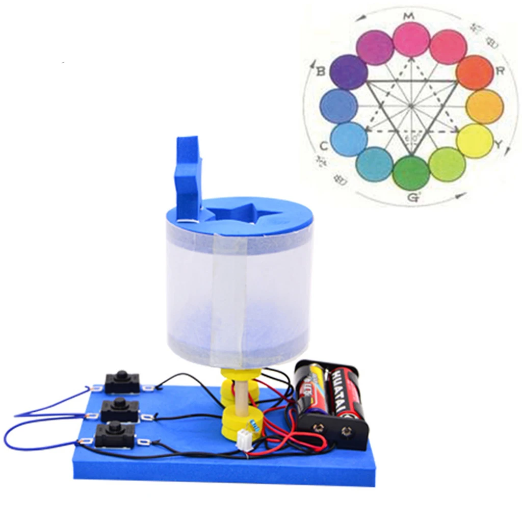 Детские Science наборы для экспериментов мини настольная лампа Сделай Сам сборка