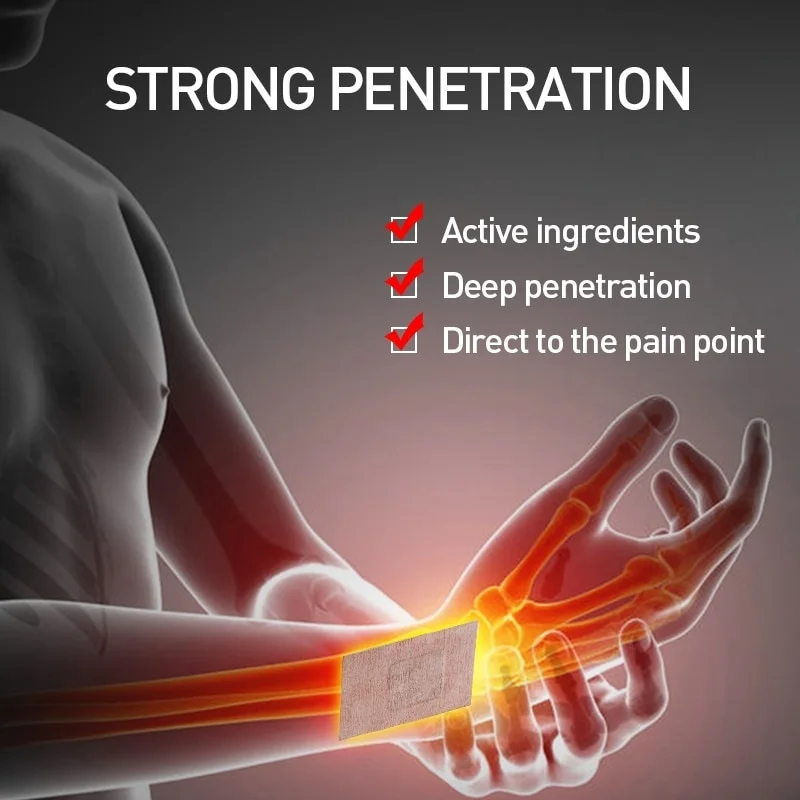 Povihome 10 шт./коркор. пластырь для снятия боли при артрите|Пластыри терапевтические|