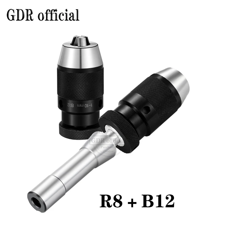 MT1 MT2 MT3 MT4 MT5 R8 C10 C12 C16 C20 B10 B12 B16 B18 B22 Morse Drill Chuck Lathe CNC drill machine self-tightening drill chuck