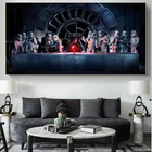 Картины на холсте с изображением героев диснеевских Звездных войн, Император Палпатин, плакаты с надписью Last Supper, Настенная картина для домашнего декора