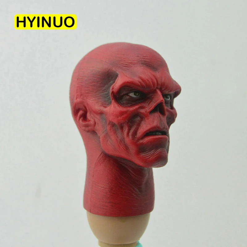 Фигурка человека в масштабе 1/6 с красным черепом Johann Shmidt Hugo ужасная фигурка на