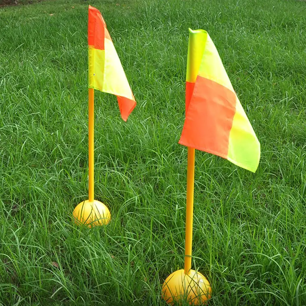 

Football Soccer Training Equipment Door Pole Flag Logo Post Piling Exercises Water Injeection Base Obstacle Avoidance Training