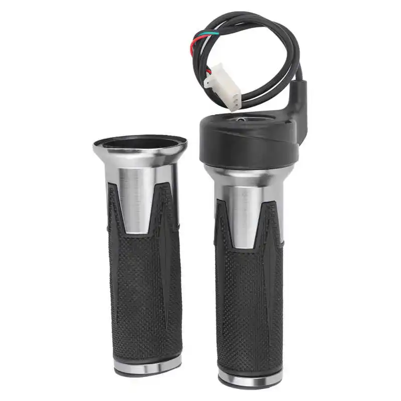 1 Pair Electric Bicycle Throttle Grip Universal E-Bike Twist Handle Scooter Tricycle Accelerator | Спорт и развлечения