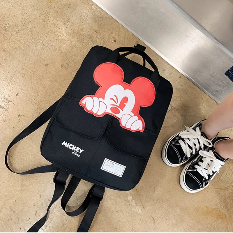 Новинка 2019 милый рюкзак Disney с Микки Маусом модная повседневная школьная сумка