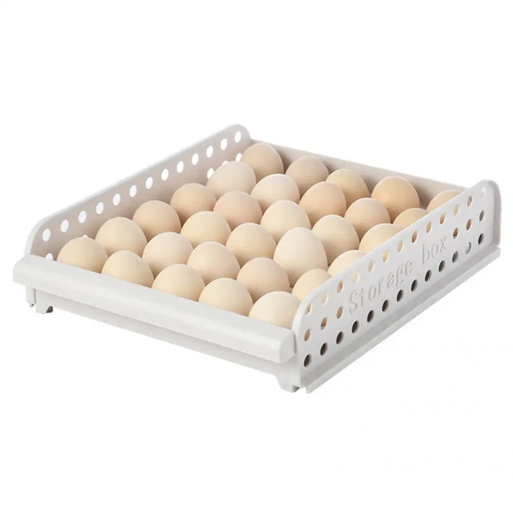 

Lightweight Good Egg Storage Case Accessories Egg Organizer Space-saving for Kitchen