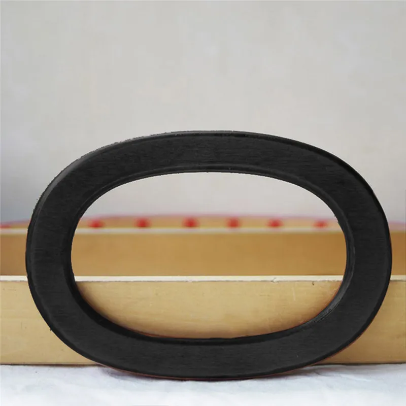 

Oval Wooden Bag Handle Diy Handbag Accessories Wooden Purse Frame Hanger Solid Wood Handles High Quality