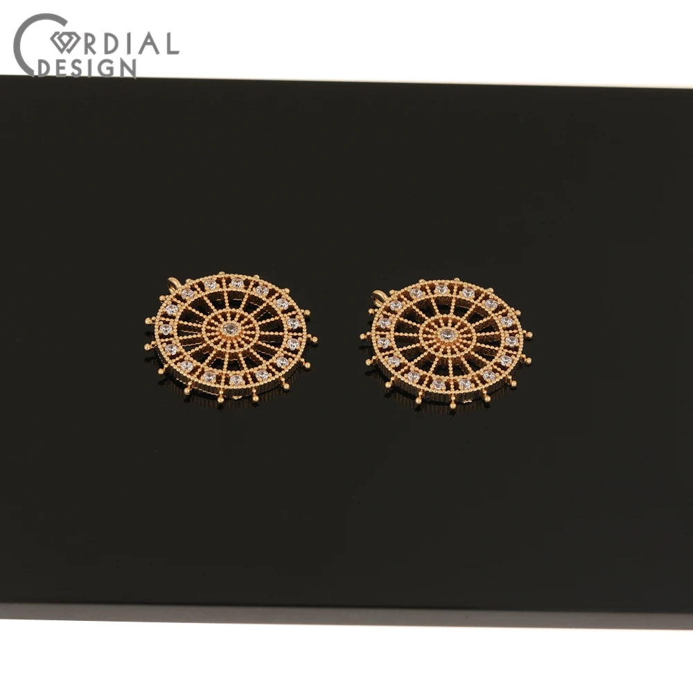 

Cordial Design 50Pcs 21*22MM CZ Charms/Earring Findings & Components/Dolphin Shape/Hand Made/DIY Jewelry Accessories/Pendant