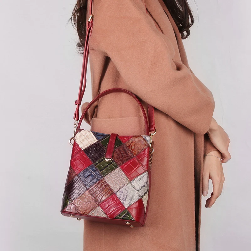 Cobbler Legend 2021 New Fashion Ladies Shoulder Messenge Bag Cowhide Genuine Leather Tote Female Designer Small Flap Zipper Bags