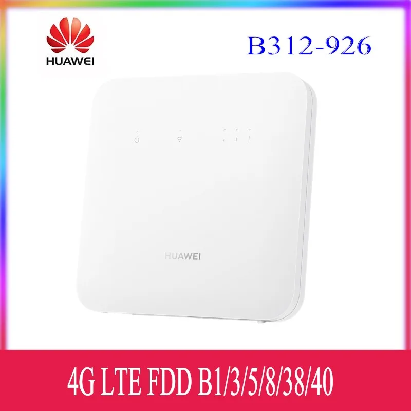 

Original Unlocked HUAWEI 4G CPE router 2s B312-926 Support VPN Multi-language 300 Mbps LTE 150 Mbps