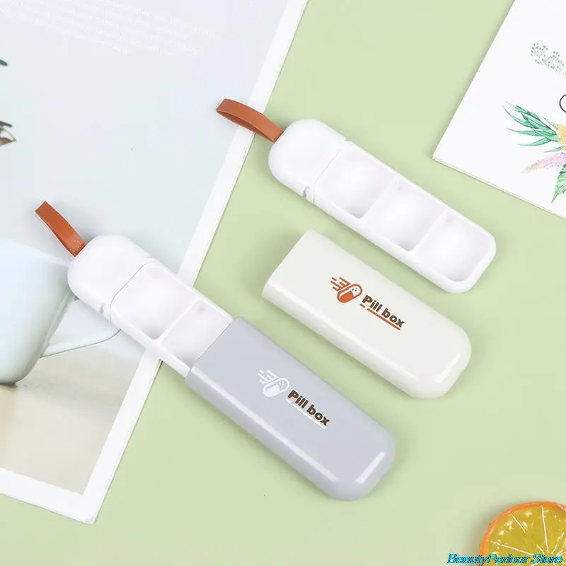 

3 отделения, портативный мини-контейнер для лекарств