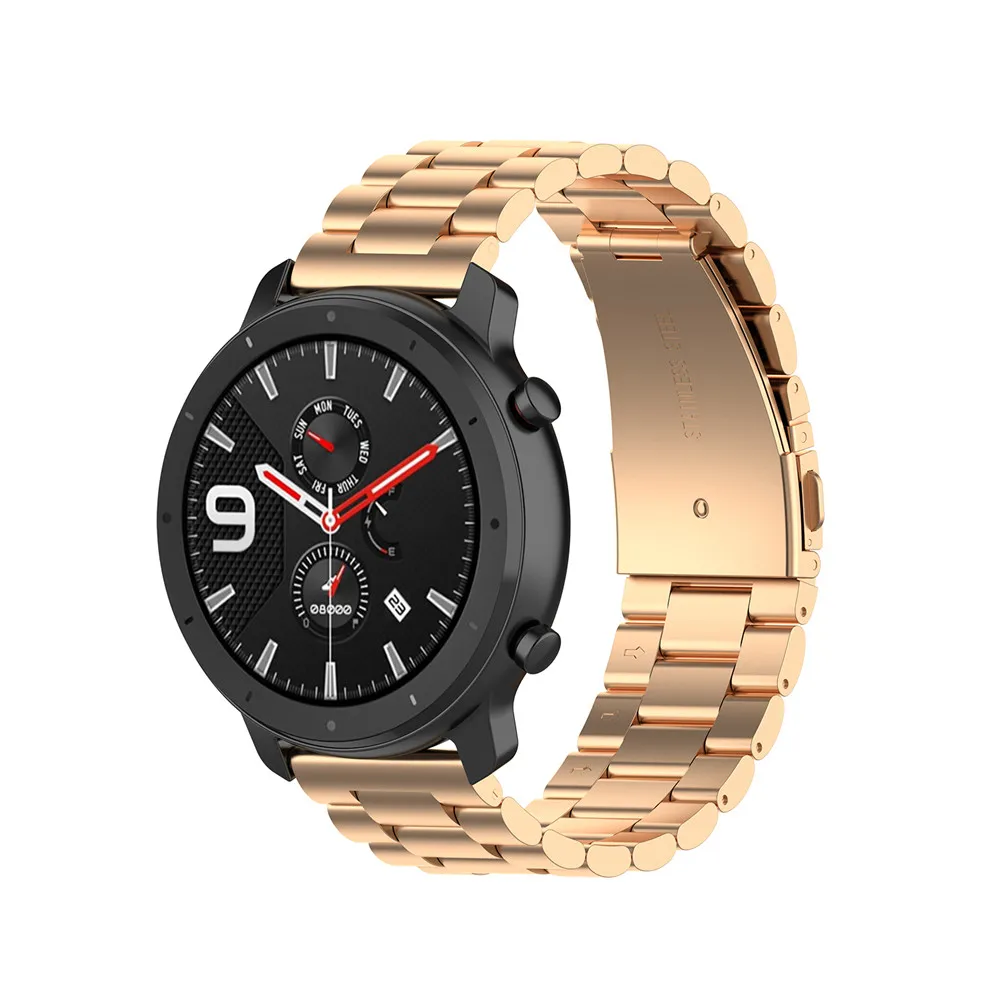 Браслет из нержавеющей стали для Xiaomi Huami Amazfit GTR 42 мм 47 мм|Ремешки часов| |