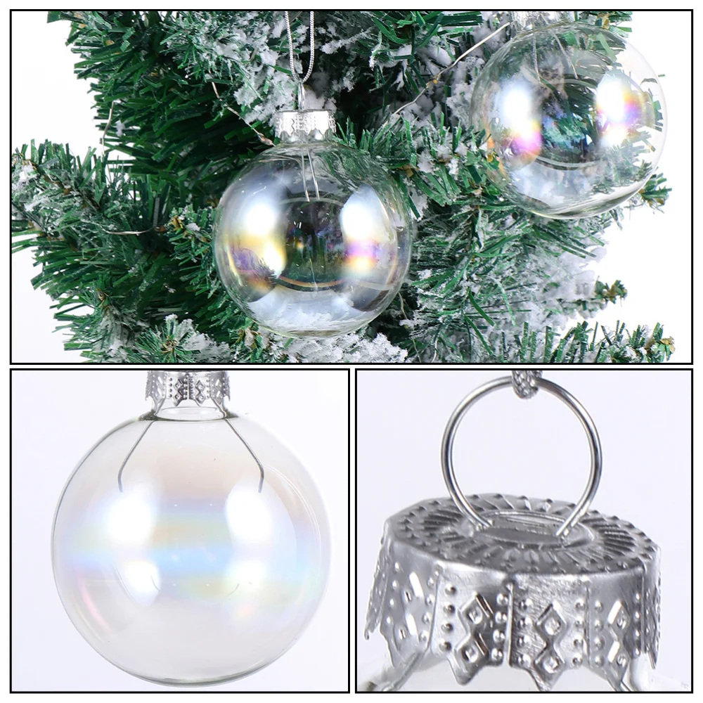 

6pcs Christmas Balls Ornaments Hanging Pendants Christmas Tree Hanging Decor