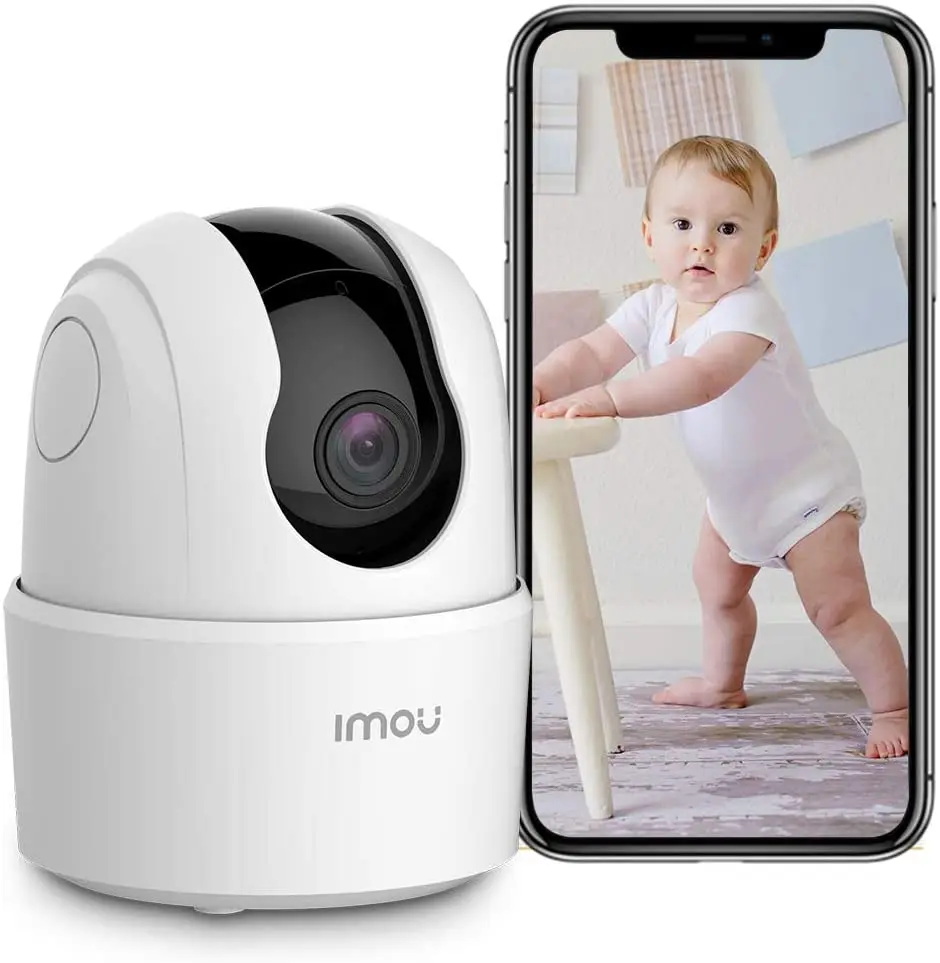 

Комнатная камера видеонаблюдения, 1080p, Wi-Fi, 2,4 ГГц, 360 градусов