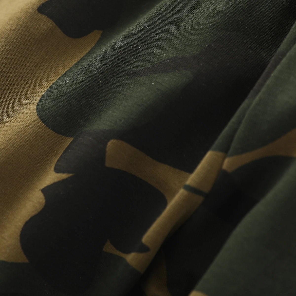 

Fashion 0-18M New Casual 3 Pcs Baby Boy Summer Suit Set Print Letter Short Sleeve Romper Top Camouflage Print Pants Clothes