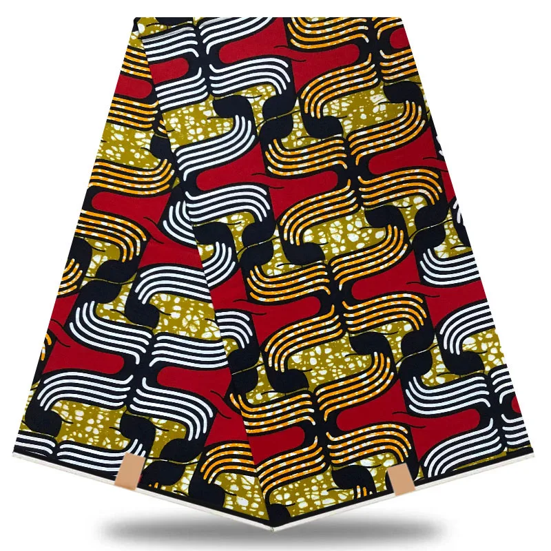 2021 Королевский воск батик принты ткань 100% хлопок Анкара Kente Настоящее Нигерия