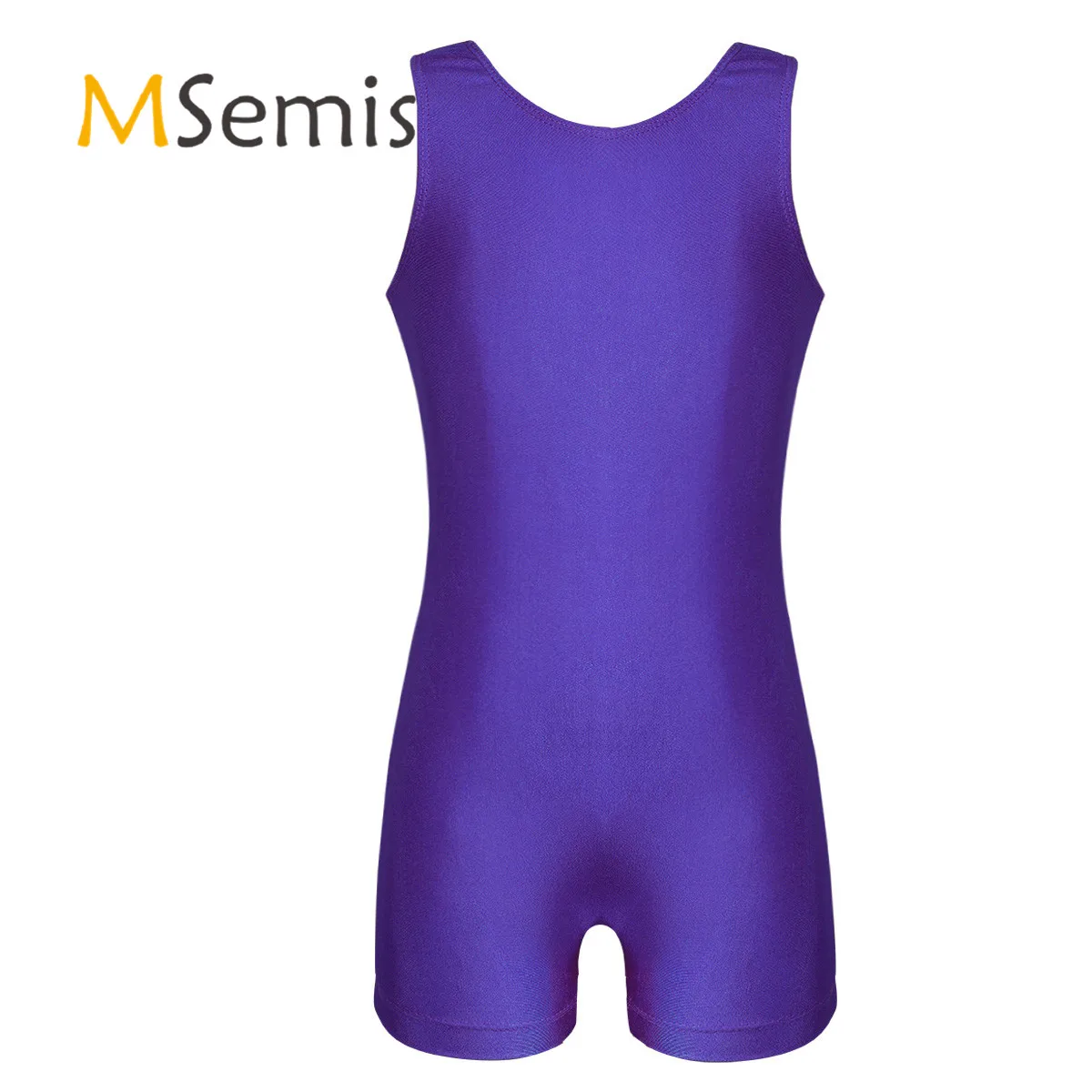 Детское балетное трико MSemis для девочек танцевальный гимнастический детские