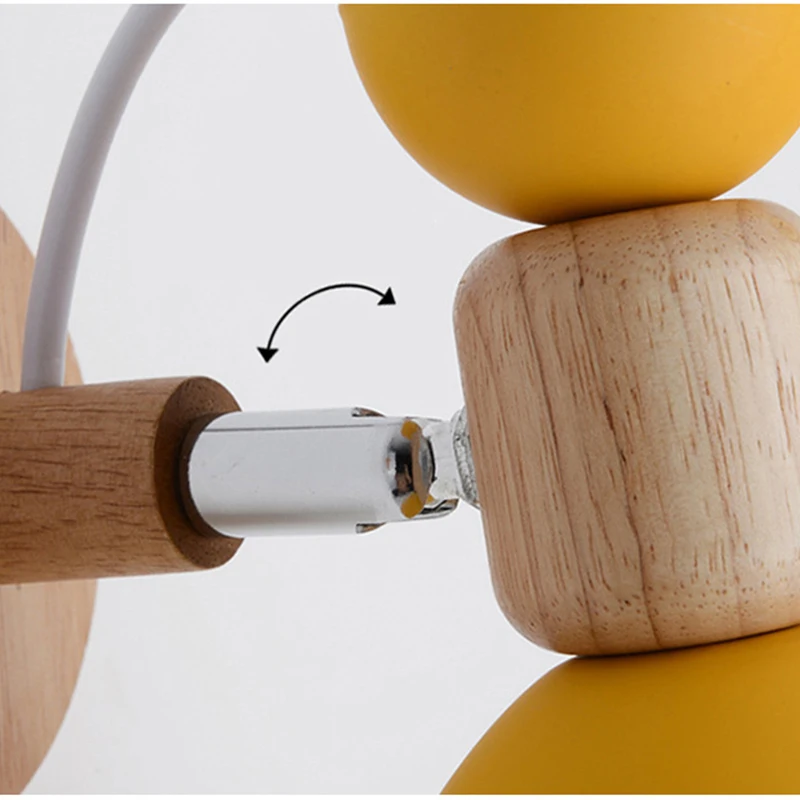 Современная простая настенная лампа светодиодная детская прикроватная